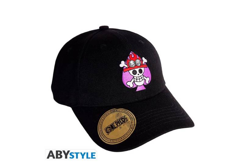 ABYstyle Schirmmütze ONE PIECE - Cap - Black - Ace´s Skull von ABYstyle
