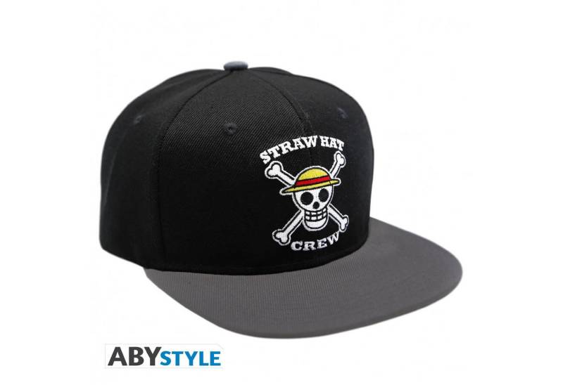 ABYstyle Schirmmütze ONE PIECE - Snapback Cap - Black & Grey - Skull von ABYstyle