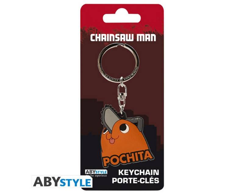 ABYstyle Schlüsselanhänger Chainsaw Man Keychain Pochita von ABYstyle