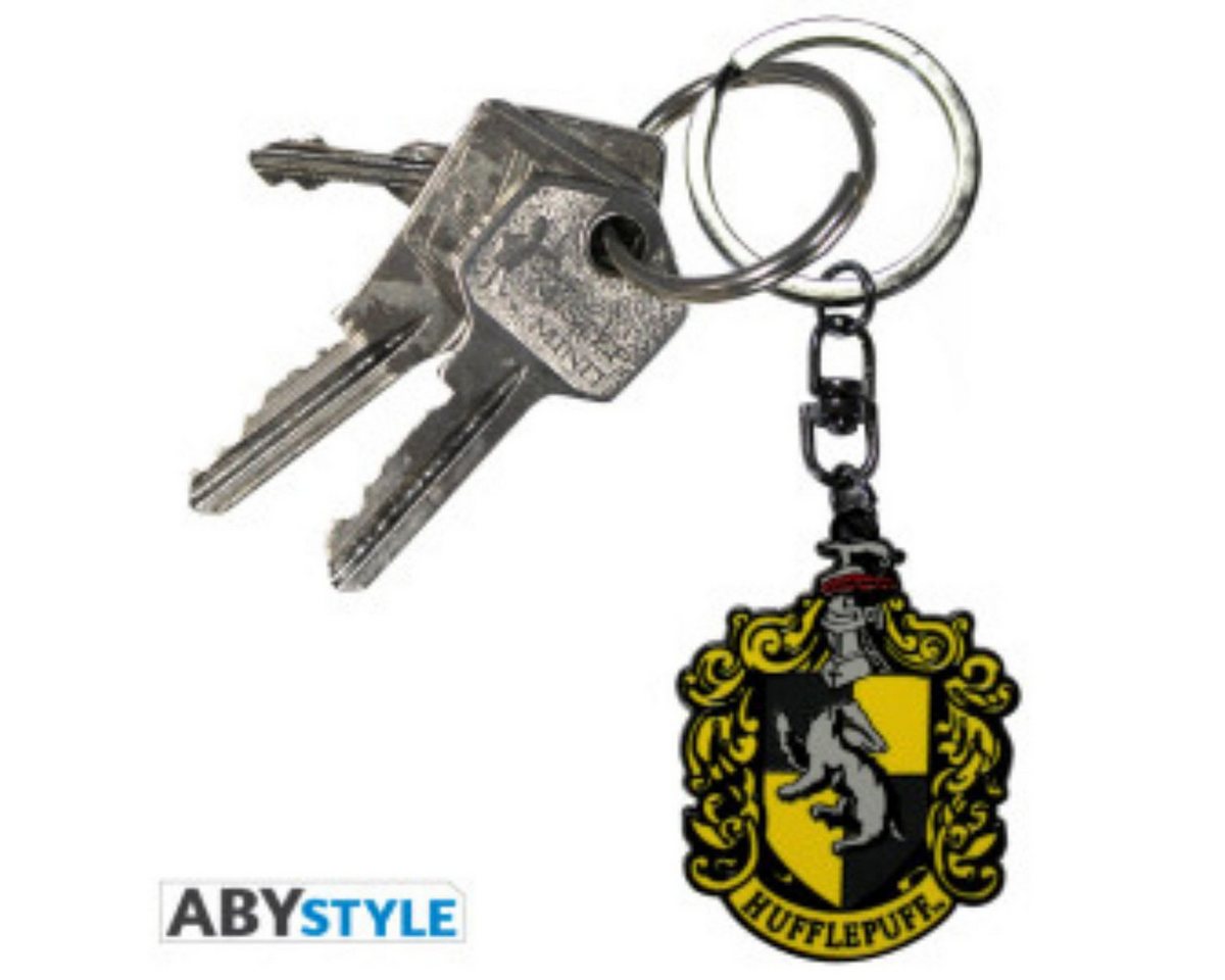 ABYstyle Schlüsselanhänger Harry Potter Keychain "Hufflepuff" von ABYstyle