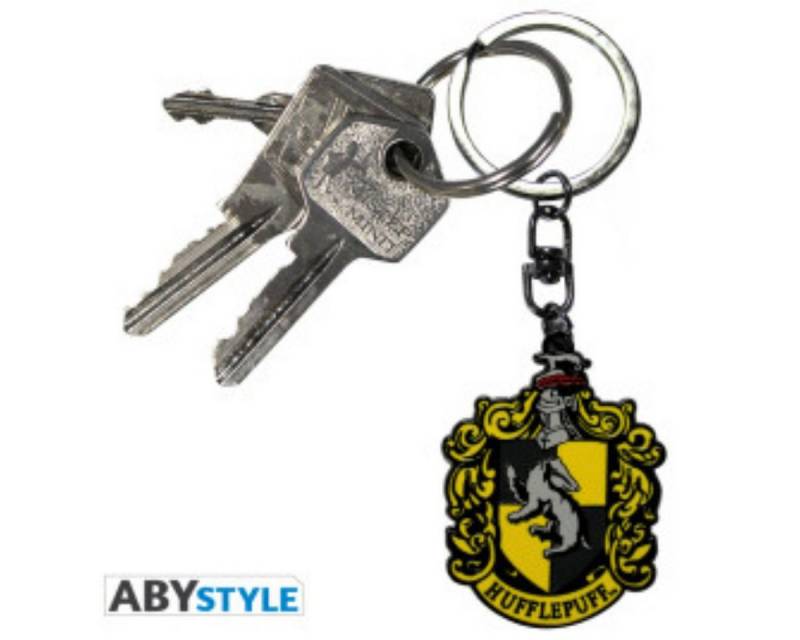 ABYstyle Schlüsselanhänger Harry Potter Keychain "Hufflepuff" von ABYstyle