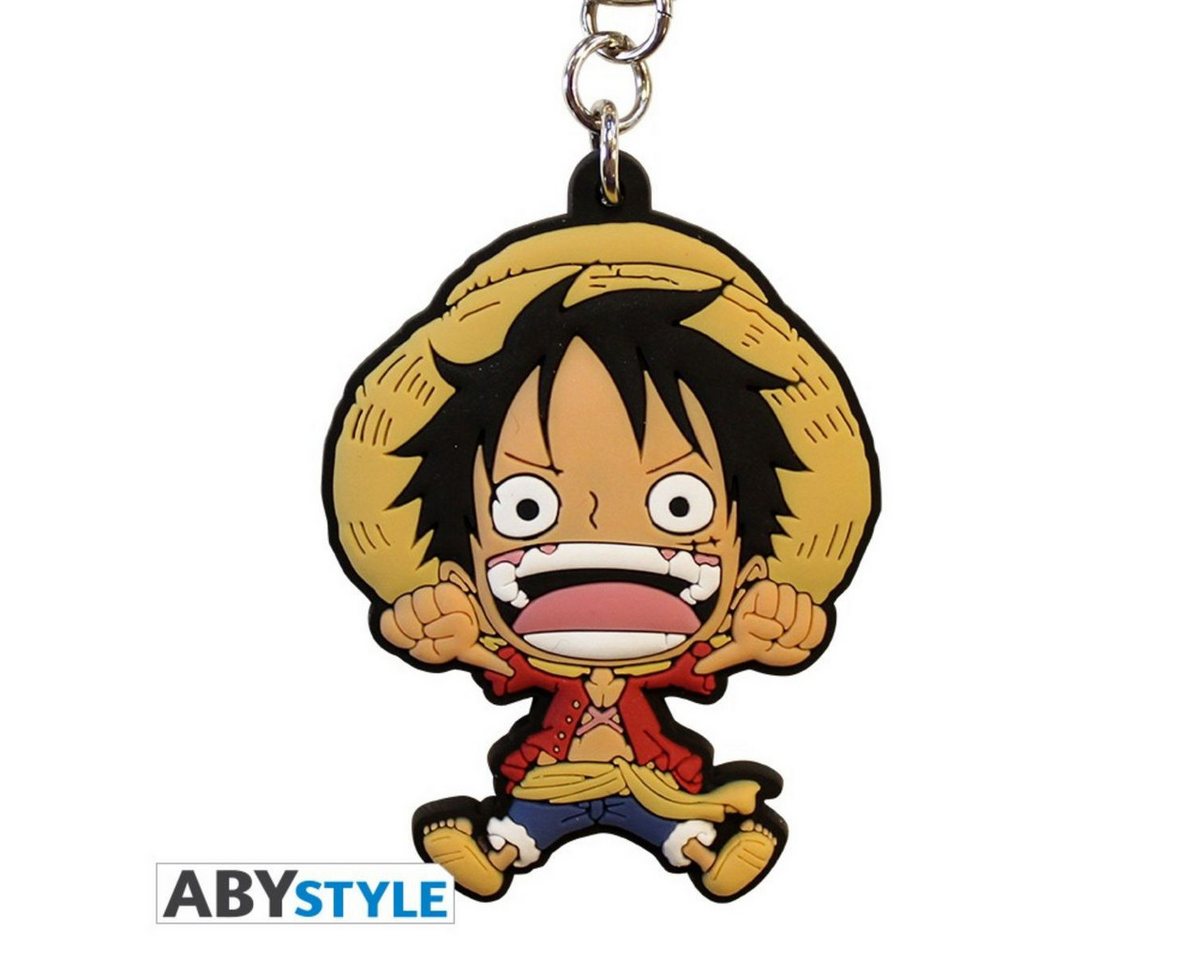 ABYstyle Schlüsselanhänger Keychain Pvc "Luffy Sd" von ABYstyle