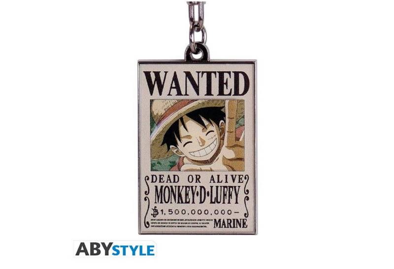ABYstyle Schlüsselanhänger ONE PIECE - Porte-clés Wanted Luffy von ABYstyle
