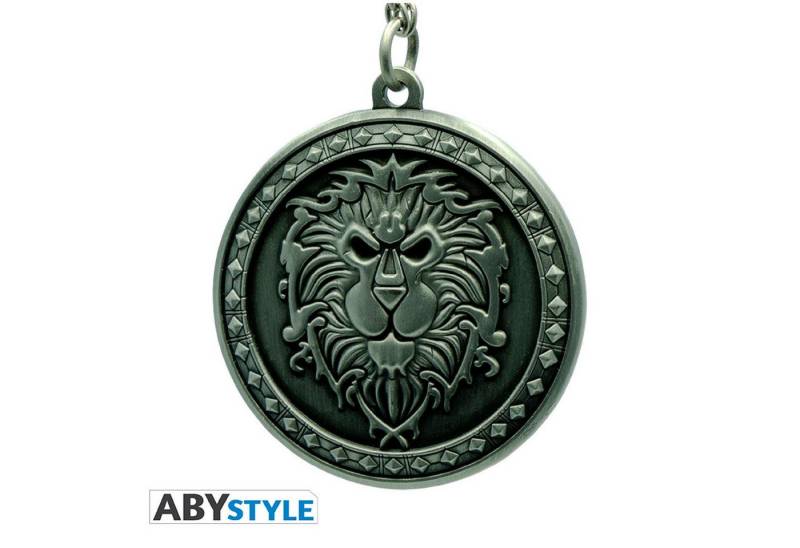 ABYstyle Schlüsselanhänger WORLD OF WARCRAFT - Schlüsselanhänger 3D Alliance von ABYstyle