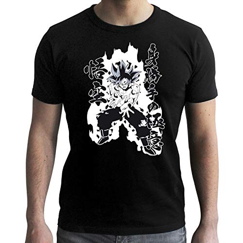 ABYSTYLE - Dragon Ball Super - T-Shirt - Goku Kamehameha - Schwarz - Herren (S) von ABYSTYLE