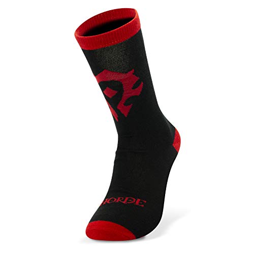 ABYSTYLE - World of Warcraft - Socken - Horde - Schwarz und Rot - eine Größe ABYSTYLE - World of Warcraft - Socken - Horde - Schwarz und Rot - eine Größe von ABYSTYLE