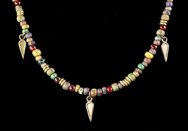 Rustikale Perlenkette, Boho Schmuck, Rustikale Schmuck Rustikale Perlenkette, Boho Schmuck, Rustikale Schmuck von ABeadInTimeJewelry
