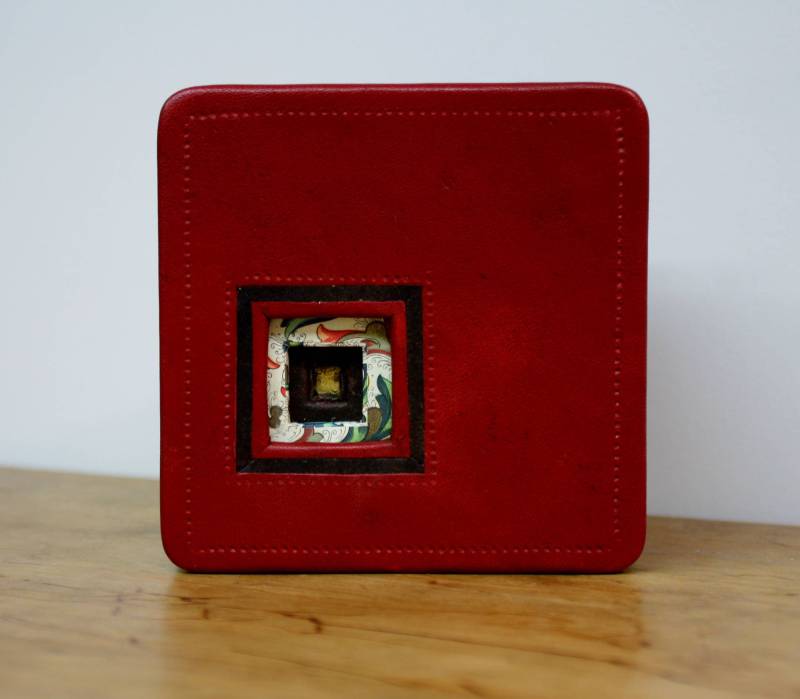 Roter Schmuck-Box Mit Marmor Papier Gerahmt Kappe, Leder-Box, Schmuck-Etui, Schmuck-Box, Handgefertigt, Festzelt Leder Roter Schmuck-Box Mit Marmor Papier Gerahmt Kappe, Leder-Box, Schmuck-Etui, Schmuck-Box, Handgefertigt, Festzelt Leder von ABookTailorLab