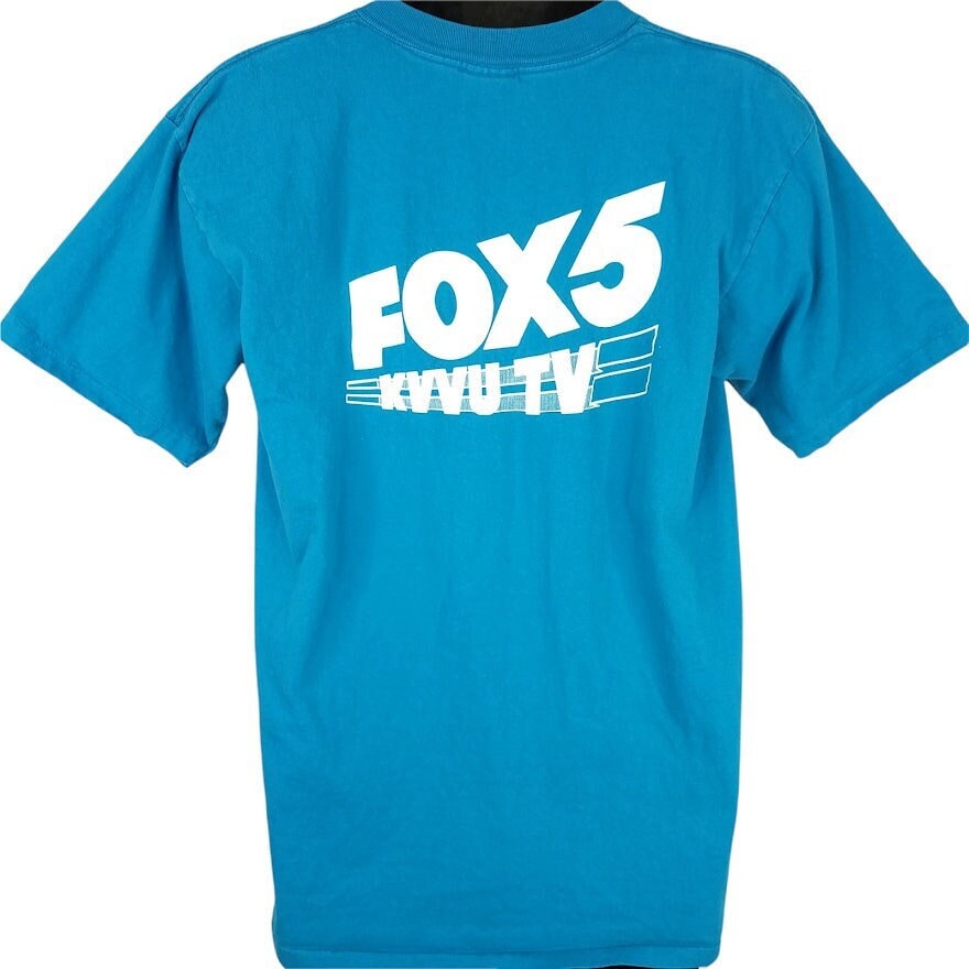 Fox 5 T Shirt Vintage 80Er Kvvu Fernseher Las Vegas Oneita Made in Usa Herren Größe Groß von ABoutiqueForHim