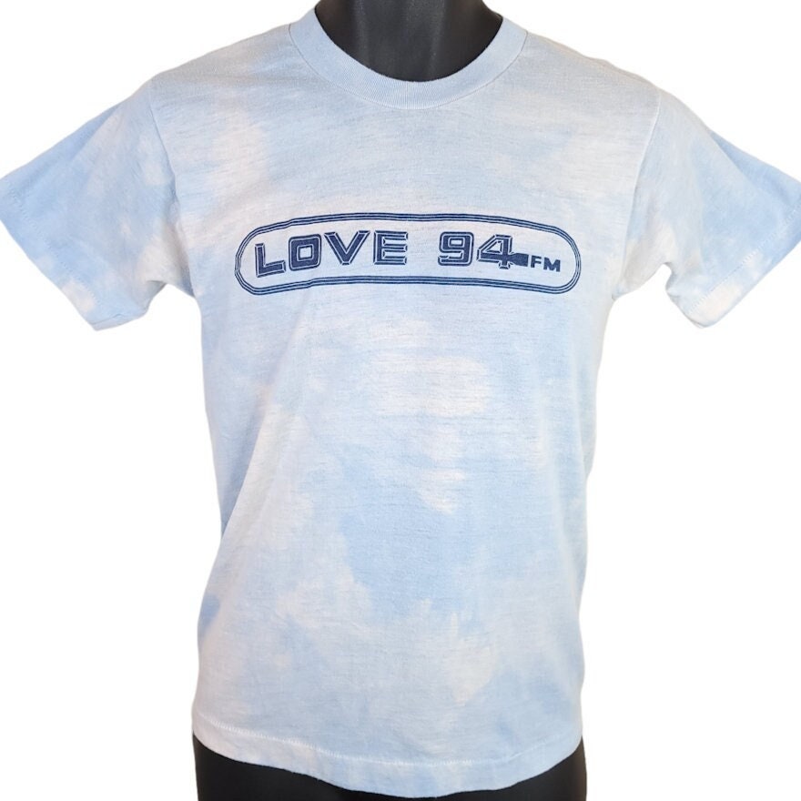 Love 94 Ukw Radiosender T-Shirt Vintage 80Er Mellow Rock Miami Florida Made in Usa Herren Größe Klein von ABoutiqueForHim