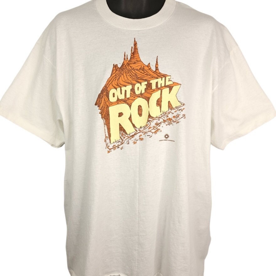 Out Of The Rock T Shirt Vintage 90Er National Energy Foundation Mining Ootr Oneita Herren Größe Xl von ABoutiqueForHim