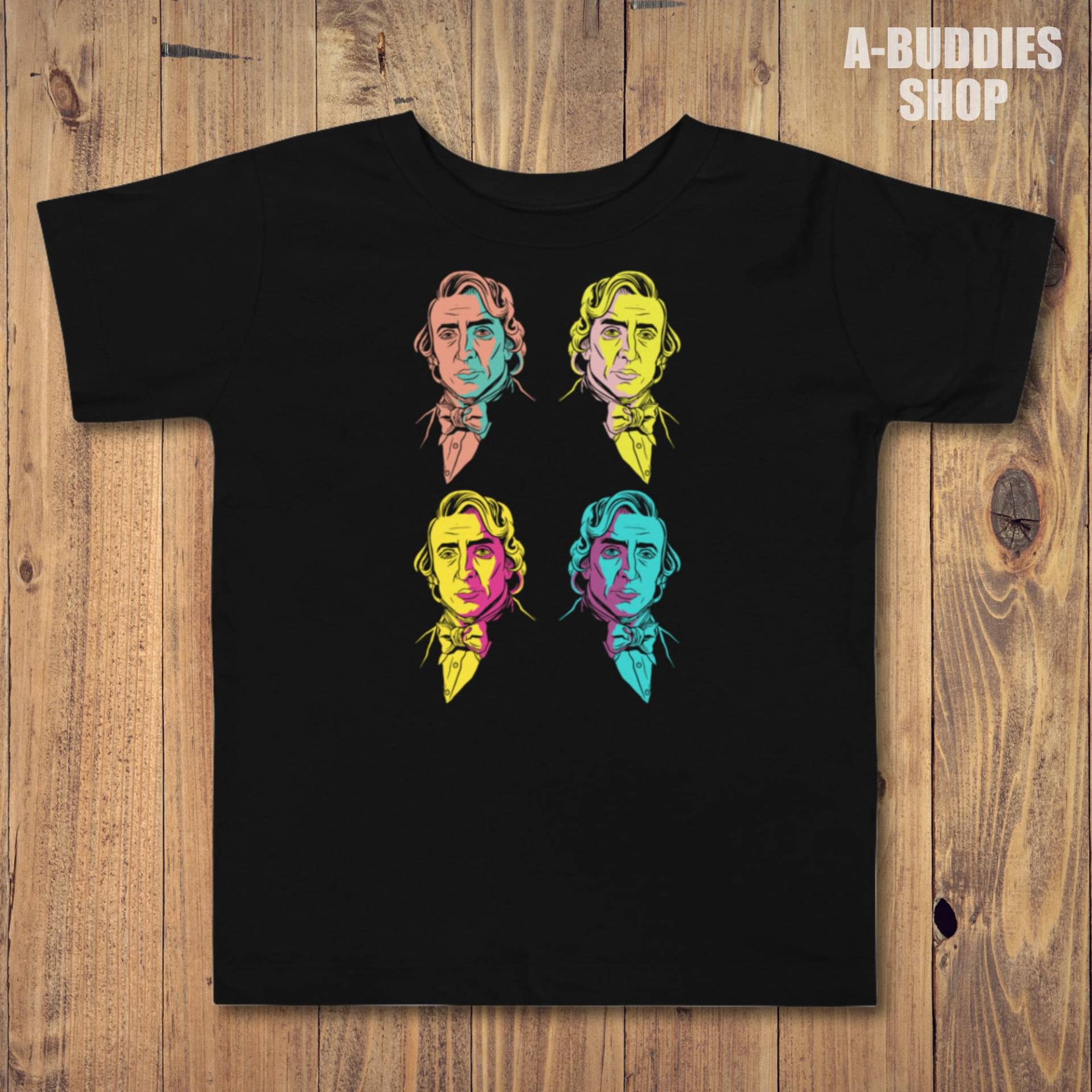 Frederic Chopin Musician Pianist Composer Unisex Baby T-Shirt von ABuddies