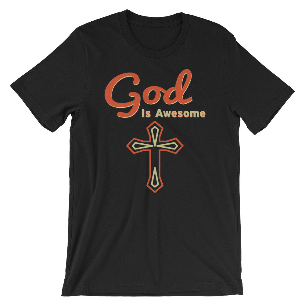 Gott Ist Genial - Religiösen Christian Kurzarm Unisex T-Shirt Gott Ist Genial - Religiösen Christian Kurzarm Unisex T-Shirt von ABunchaShirts