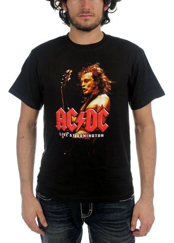 AC/DC - AC / DC - Live At Donnington Adult T-Shirt in Schwarz, X-Large, Black von AC/DC