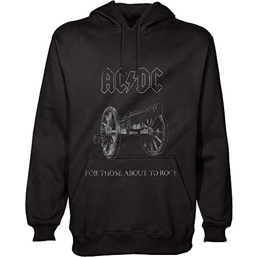 AC/DC - About To Rock Kapuzenpullover für Herren/Damen Unisex (XL) (Schwarz) von AC/DC