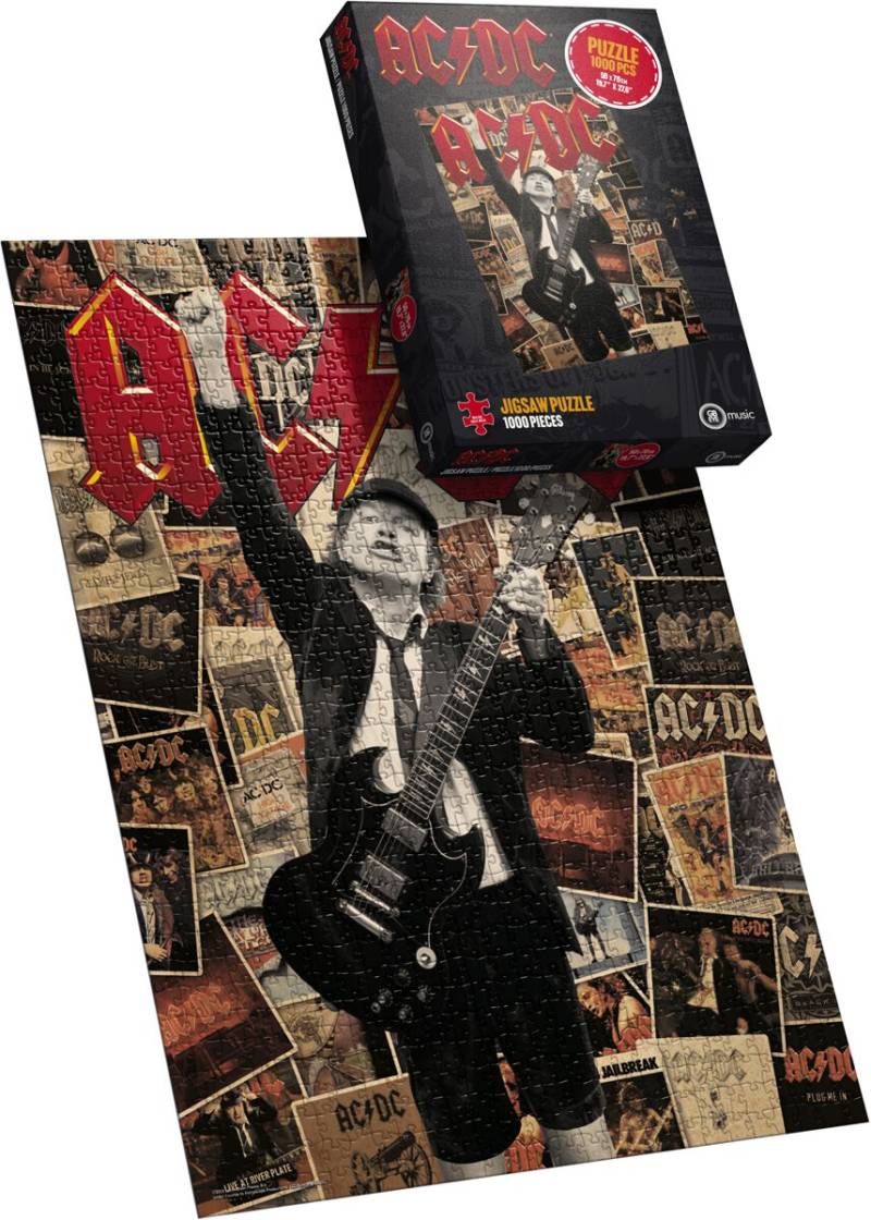 AC/DC Angus Collage - Puzzle Puzzle multicolor von AC/DC