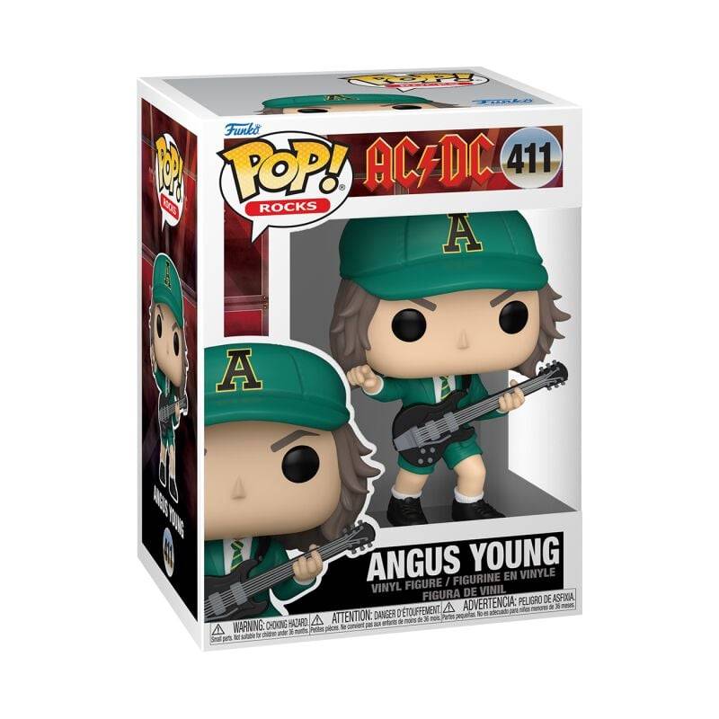 AC/DC - Angus Young Rocks Vinyl Figur 411 - Funko Pop! Figur - Funko Shop Deutschland - Lizenziertes Merchandise! von AC/DC