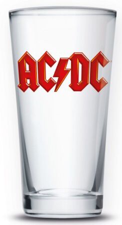 AC/DC Bierglas - AC/DC Logo   - Lizenziertes Merchandise! von AC/DC