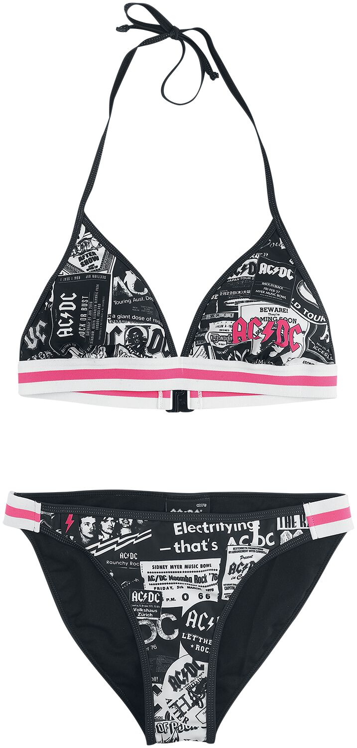 AC/DC Bikini-Set - EMP Signature Collection - L bis XXL - für Damen - Größe XL - multicolor  - EMP exklusives Merchandise! von AC/DC