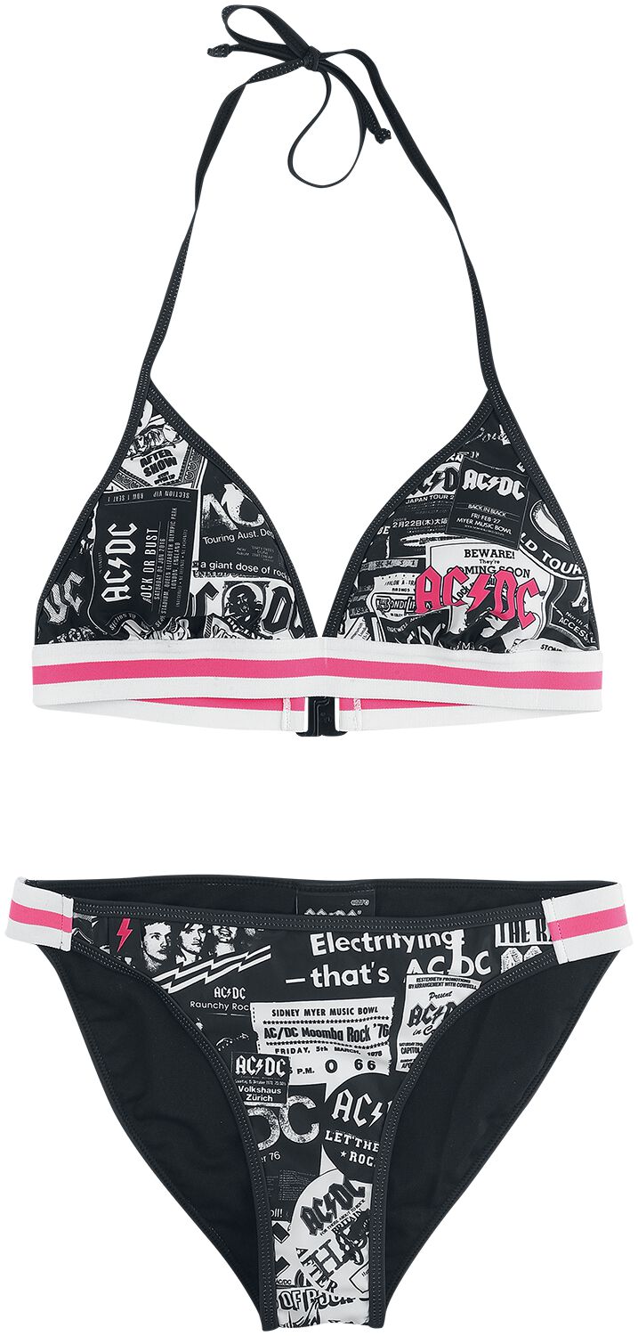 AC/DC Bikini-Set - EMP Signature Collection - XXL - für Damen - Größe XXL - multicolor  - EMP exklusives Merchandise! von AC/DC