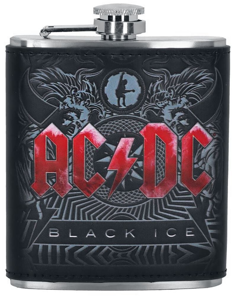 AC/DC Black Ice Flachmann multicolor von AC/DC