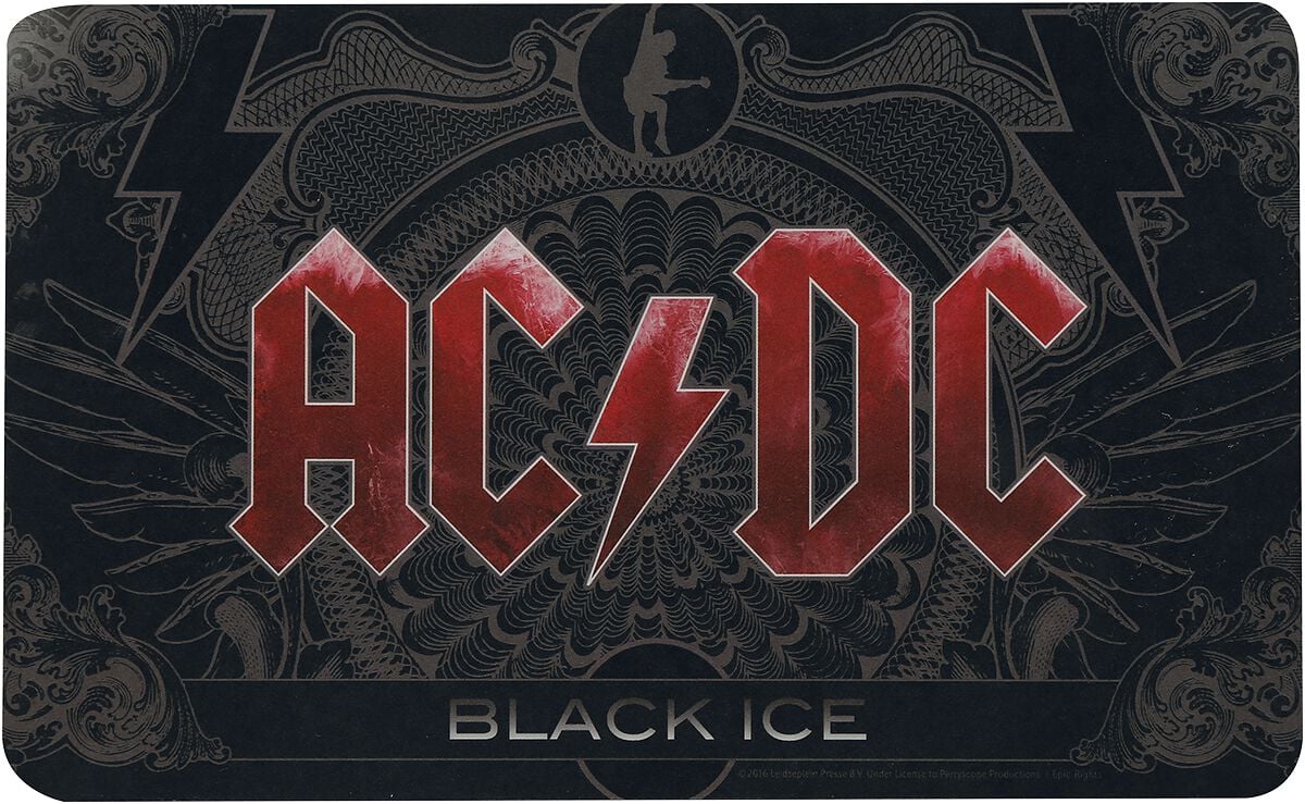 AC/DC Black Ice Frühstücksbrett multicolor von AC/DC