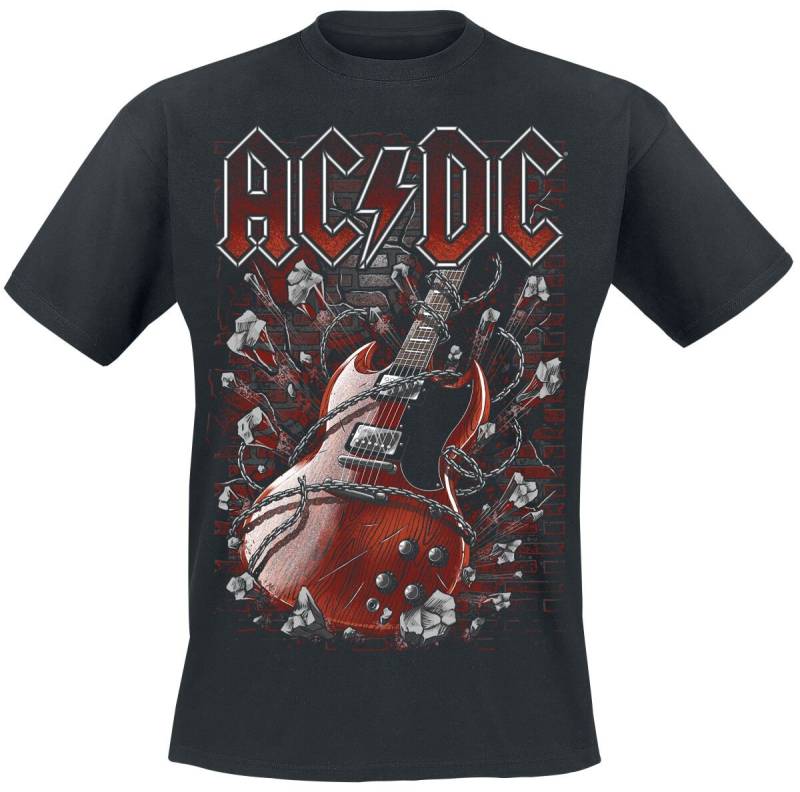 AC/DC Breaking The Wall T-Shirt schwarz in 4XL von AC/DC
