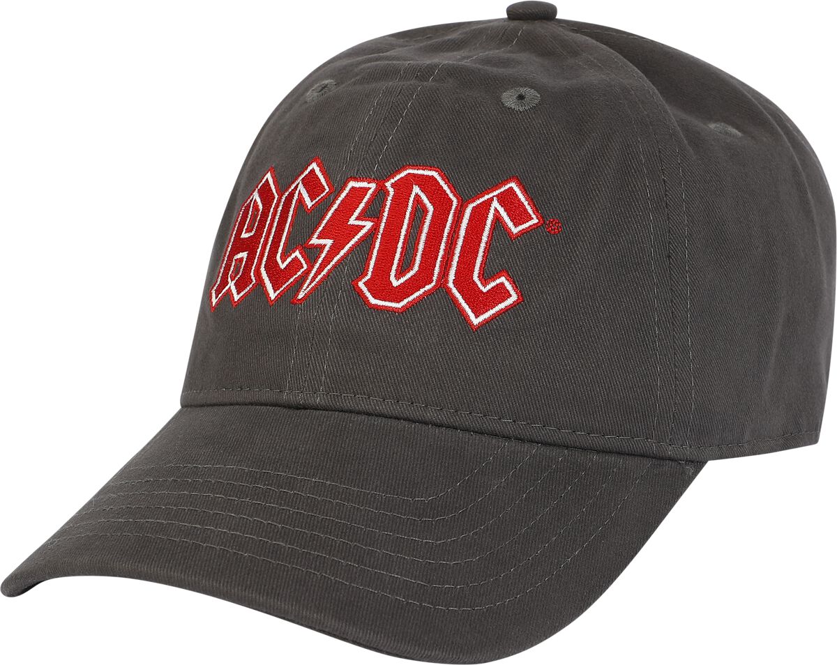 AC/DC Cap - Amplified Collection - AC/DC - charcoal  - Lizenziertes Merchandise! von AC/DC
