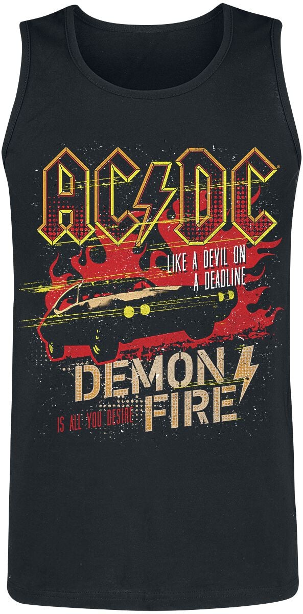 AC/DC Demon Fire Tank-Top schwarz in 3XL von AC/DC