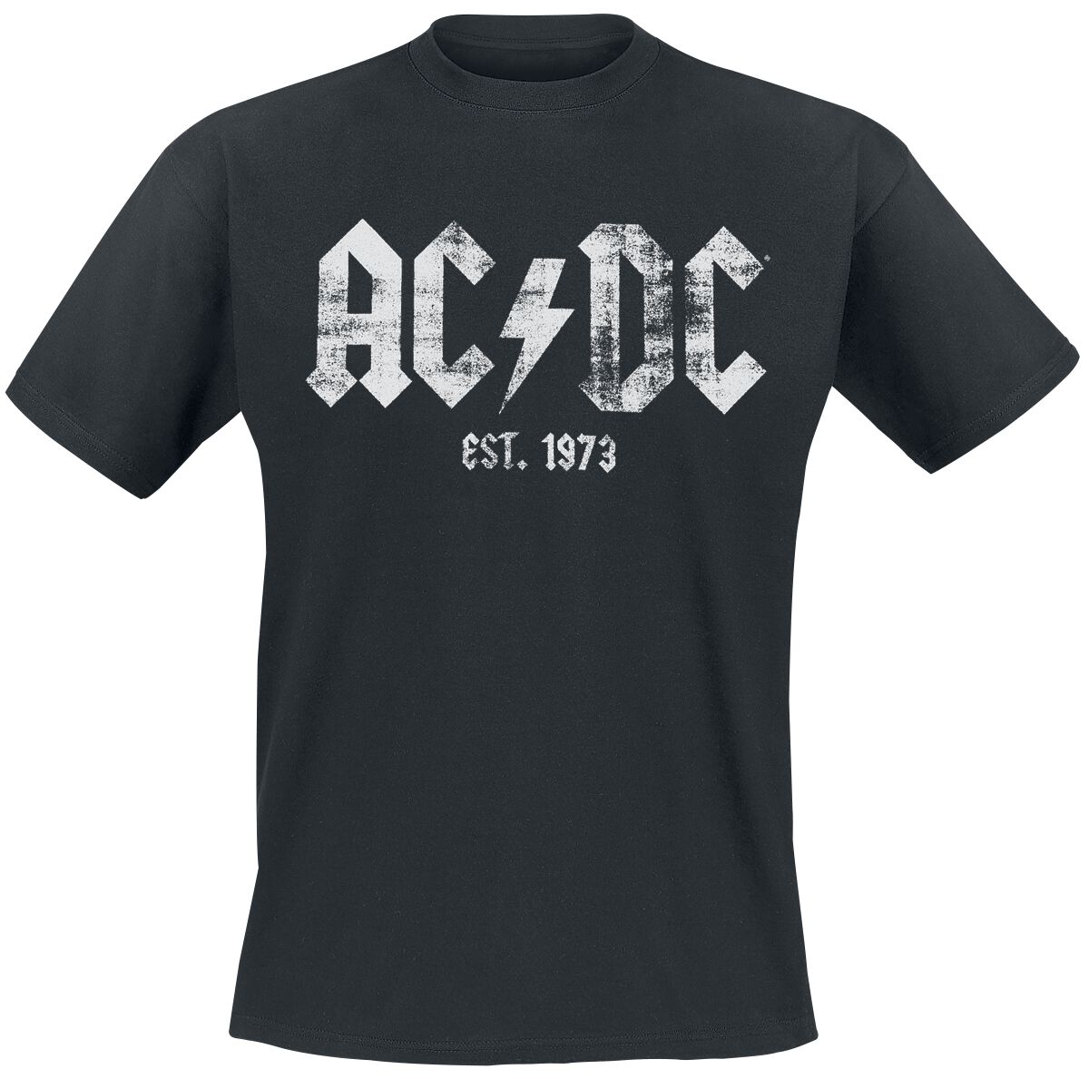 AC/DC Est, 1973 T-Shirt schwarz in 3XL von AC/DC