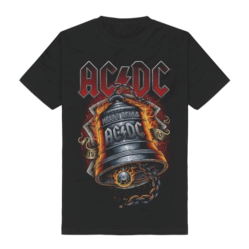 AC/DC - Hells Bells Flames T-Shirt XXL von AC/DC
