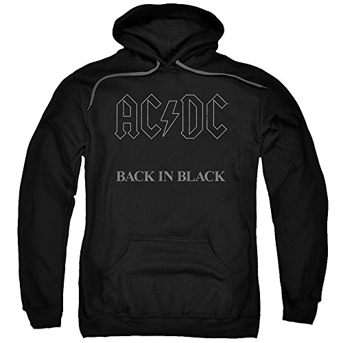 AC/DC Herren Kapuzenpullover Gr. XXL, schwarz von AC/DC