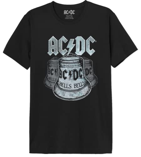 AC/DC Herren MEACDCRTS050 t Shirt Damen, Schwarz, L von AC/DC