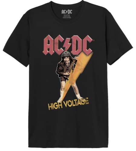 AC/DC Herren MEACDCRTS053 t Shirt Damen, Schwarz, 56 von AC/DC