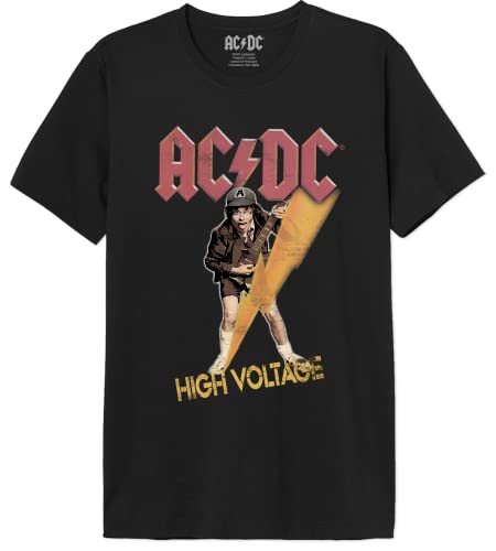 AC/DC Herren MEACDCRTS053 t Shirt Damen, Schwarz, M von AC/DC