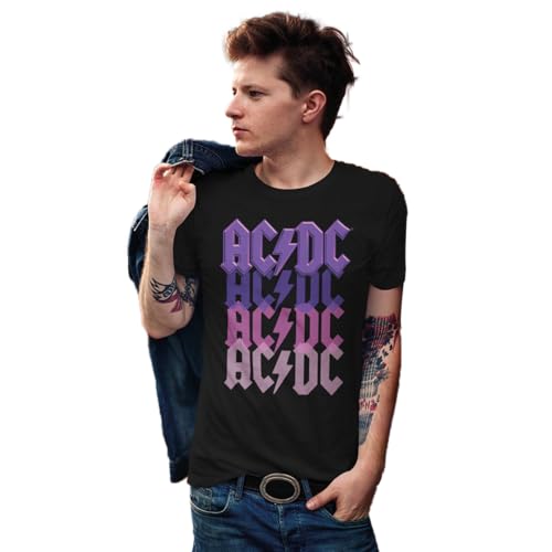 AC/DC Herren MEACDCRTS064 t Shirt Damen, Schwarz, L AC/DC Herren MEACDCRTS064 t Shirt Damen, Schwarz, L von AC/DC