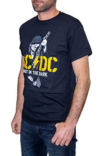 AC/DC Herren Power Up T-Shirt, Shot in The Dark, 4XL von AC/DC