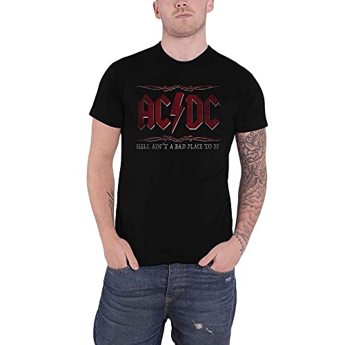 AC/DC Herren TShirt -L- Hell Ain't A Bad Place Schwarz von AC/DC