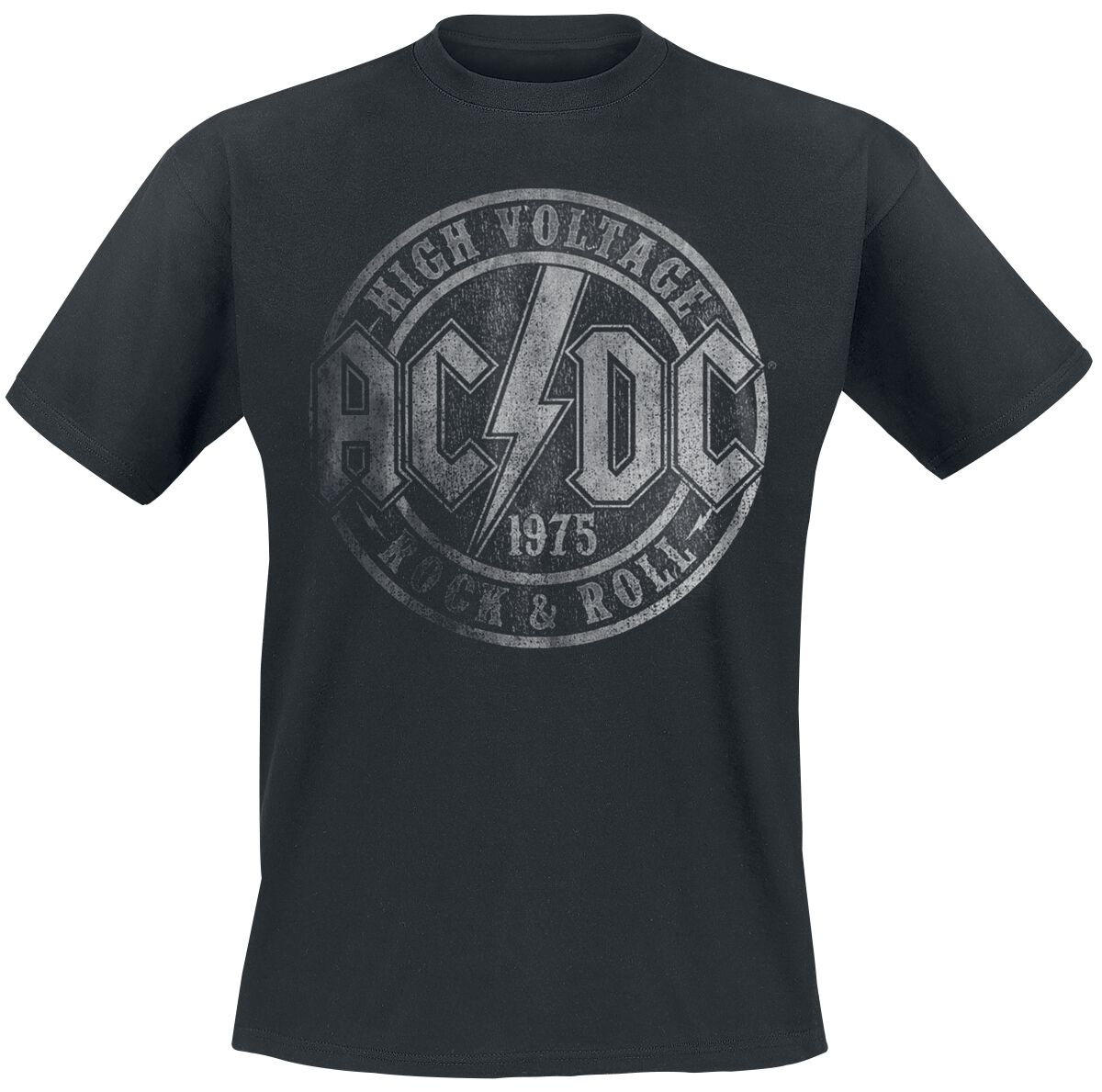 AC/DC High Voltage 1975 T-Shirt schwarz in M von AC/DC