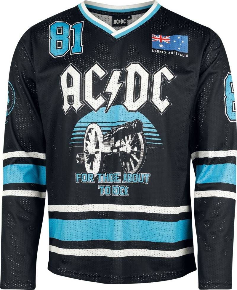 AC/DC Hockey Jersey Trikot multicolor in S von AC/DC