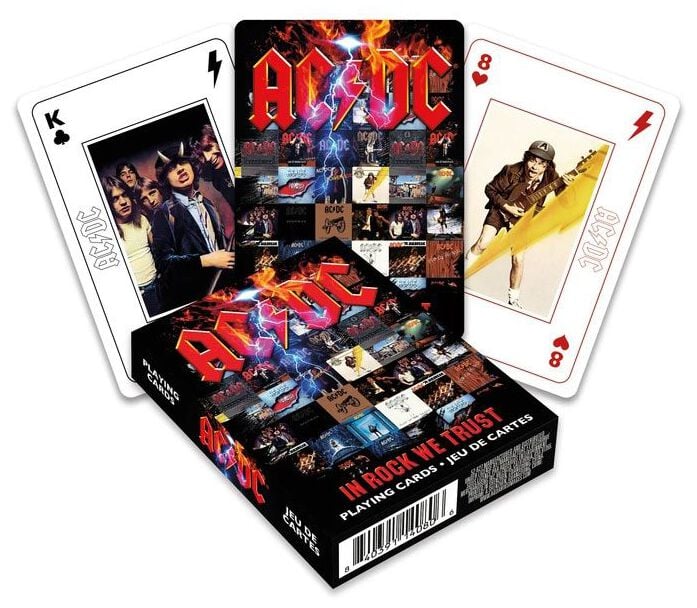 AC/DC In Rock We Trust - Spielkarten Kartenspiel multicolor von AC/DC