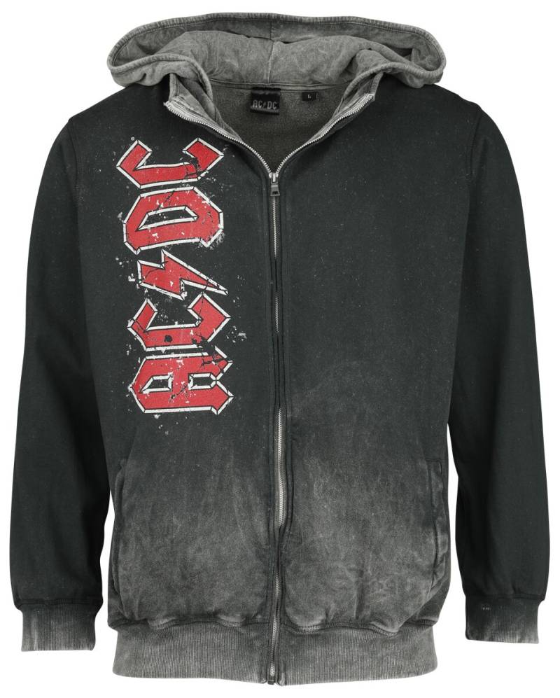 AC/DC Kapuzenjacke - Highway To Hell! - S bis XXL - für Männer - Größe L - schwarz  - EMP exklusives Merchandise! von AC/DC