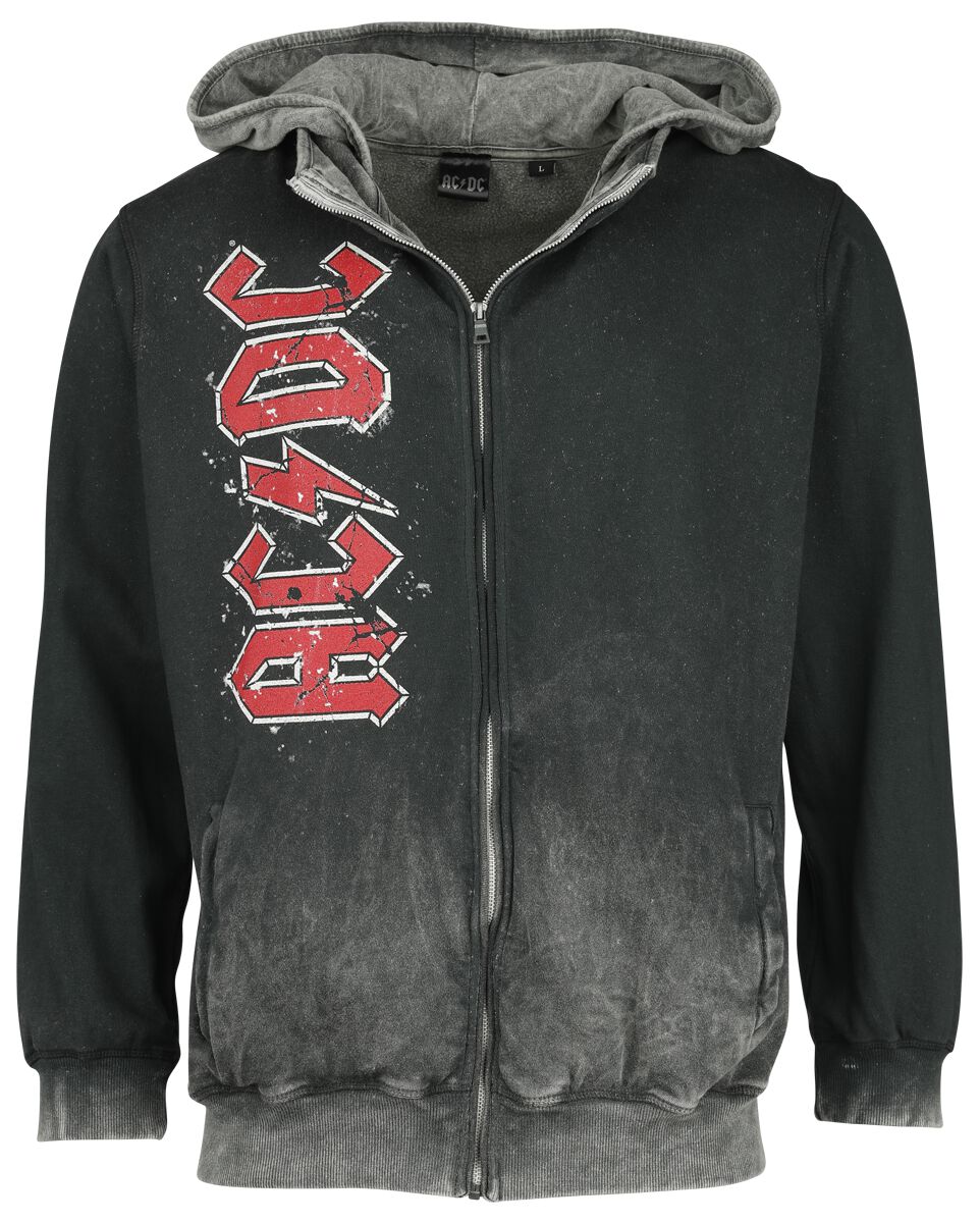AC/DC Kapuzenjacke - Highway To Hell! - S bis XXL - für Männer - Größe XL - schwarz  - EMP exklusives Merchandise! von AC/DC