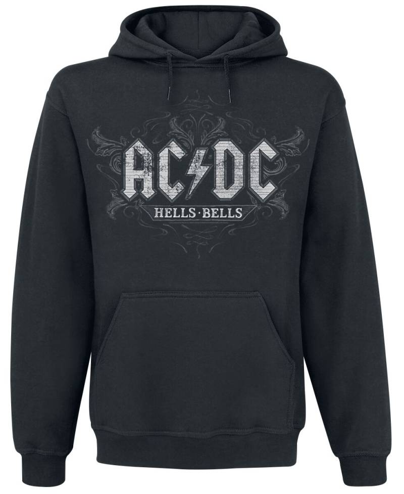 AC/DC Kapuzenpullover - Hells Bells - S bis XXL - für Männer - Größe M - schwarz  - EMP exklusives Merchandise! von AC/DC