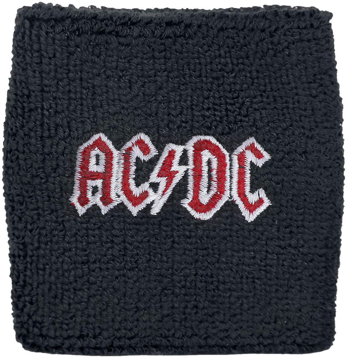 AC/DC Logo - Wristband Schweißband schwarz von AC/DC