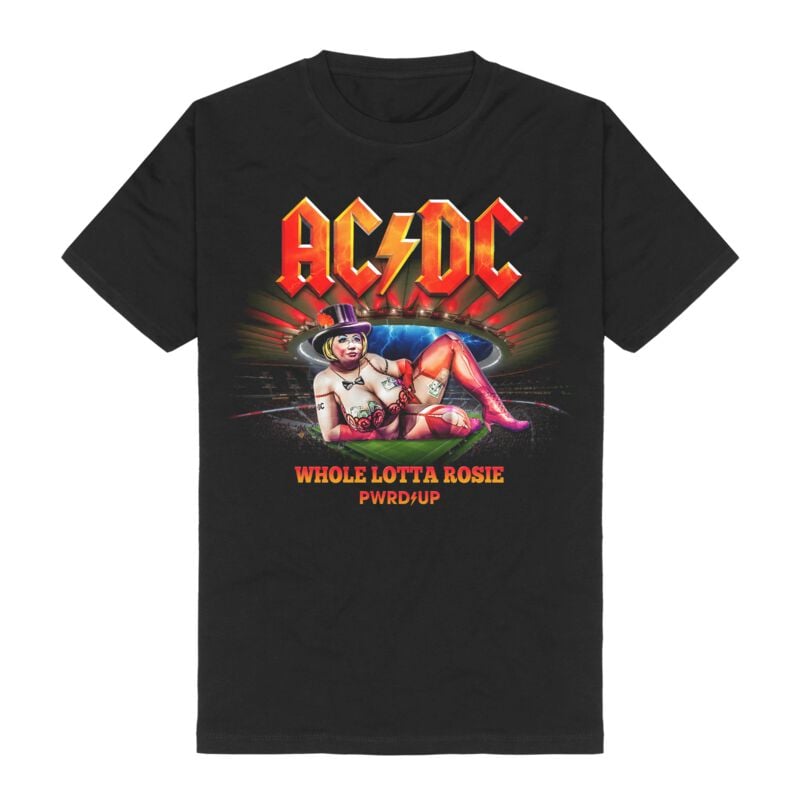 AC/DC Madrid T-Shirt schwarz in S von AC/DC