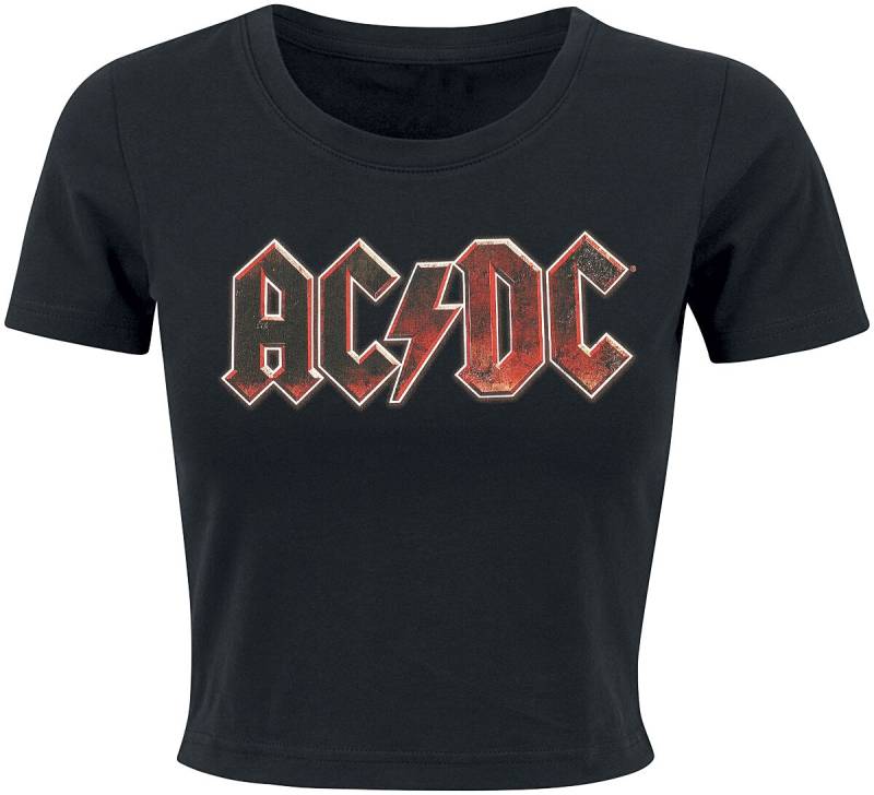 AC/DC Metal Logo T-Shirt schwarz in XL von AC/DC