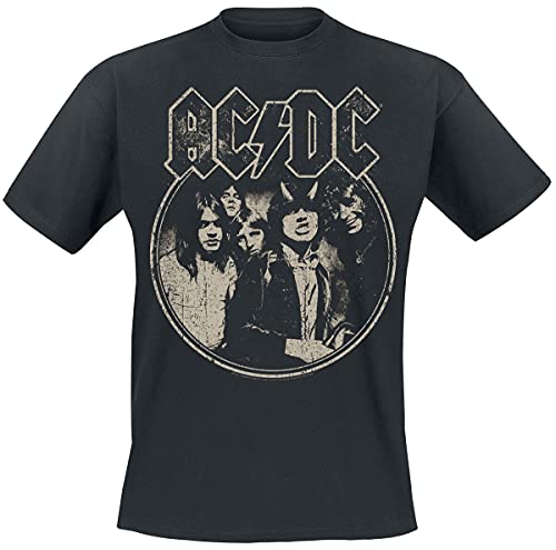 AC/DC North American Tour 1979 Männer T-Shirt schwarz XL 100% Baumwolle Band-Merch, Bands von AC/DC