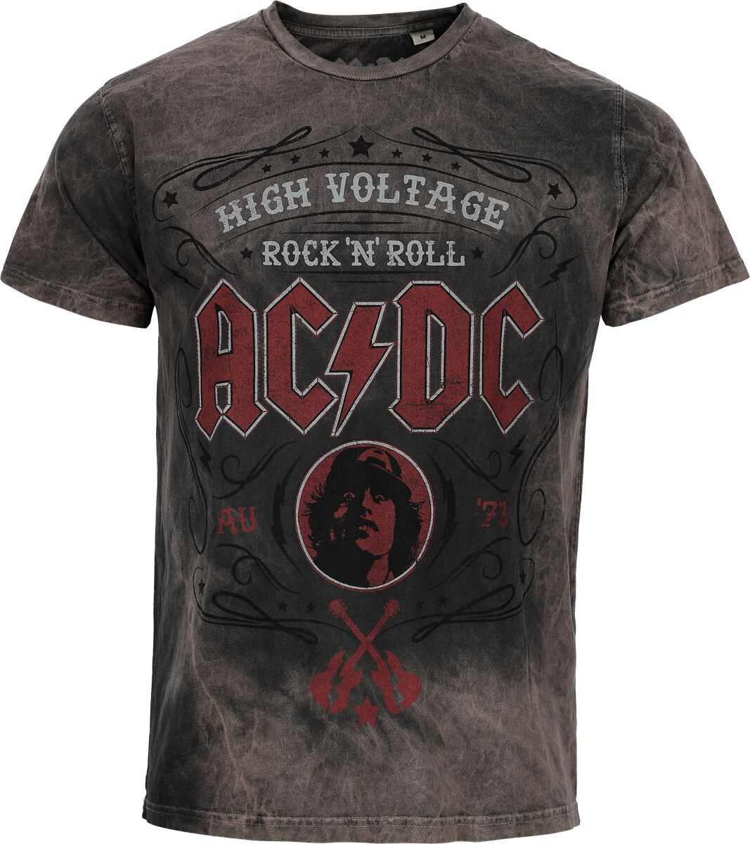 AC/DC Pinstripe T-Shirt grau in 3XL AC/DC Pinstripe T-Shirt grau in 3XL von AC/DC