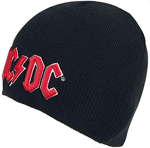 AC/DC Red 3D Logo Mütze schwarz von AC/DC